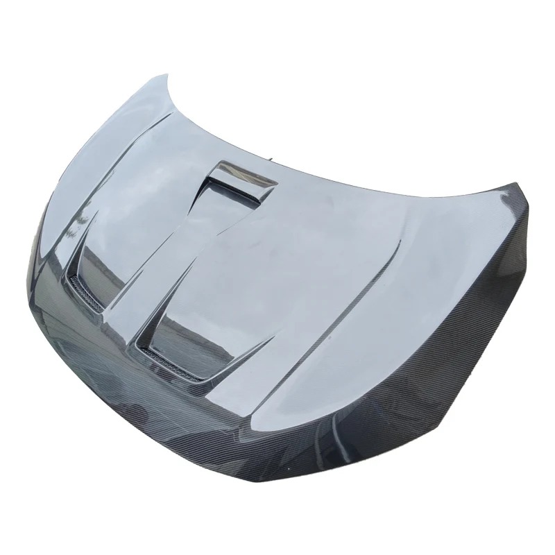 2016-2019 for  X RV Style Carbon Fiber Hood Bonnet Engine Cover New Condition Front Accessory with Included Clips